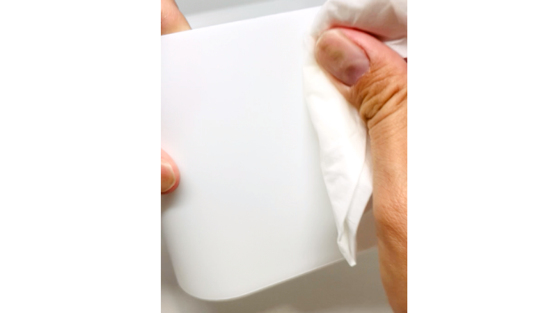 PP製収納容器 脱脂