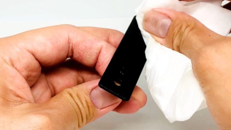 金属製取っ手 脱脂