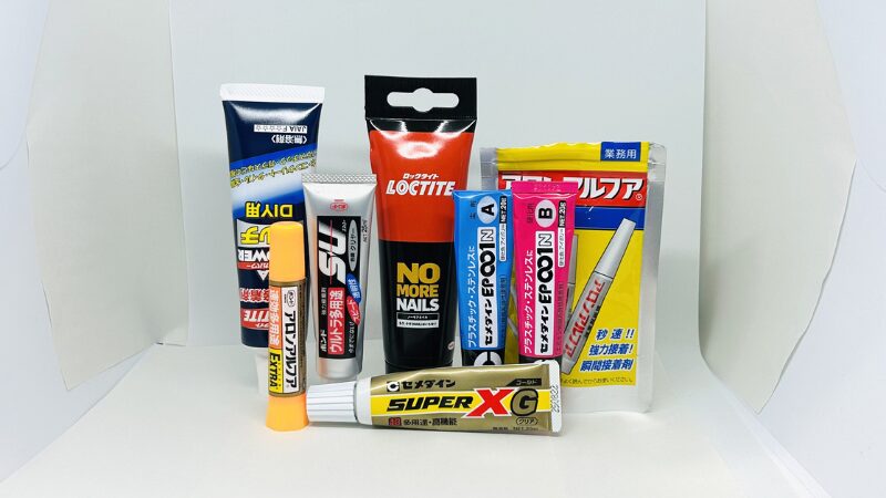 ステンレスの接着強度を比較した接着剤